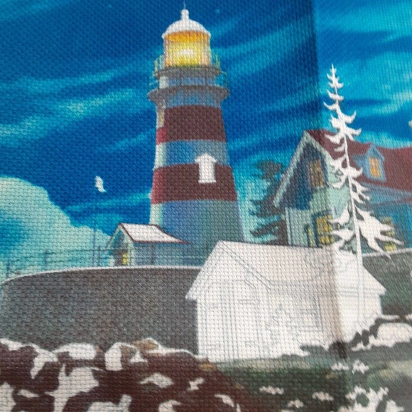 Sunset Gallery Moonlit Lighthouse No Count Cross Stitch Kit New,Coastal - Picture 6 of 12